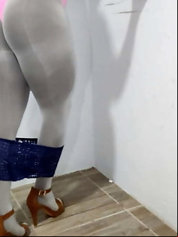 Pantimedias blanca brillante